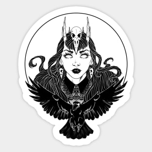 The Morrigan Sticker